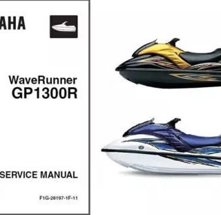 Yamaha WaveRunner GP1300R Jet Boat Service Repair Workshop Manual