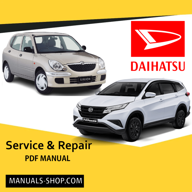 1997 Daihatsu Terios J100 Factory Service Repair Manual