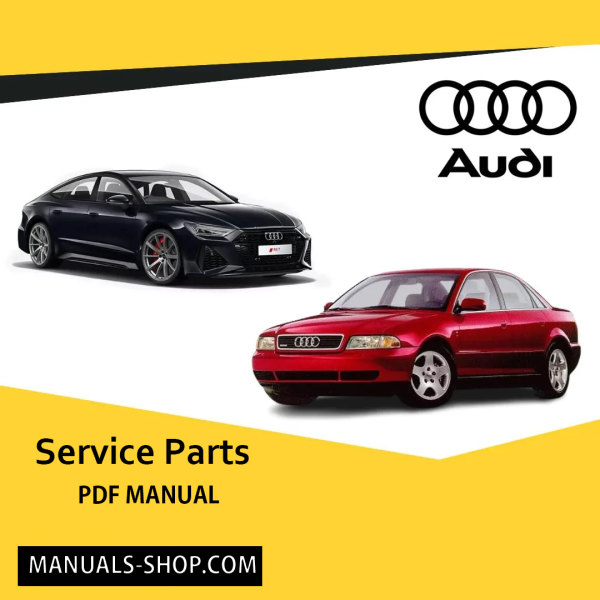 AUDI A6 S6 Parts Manual Catalog 1998-2004