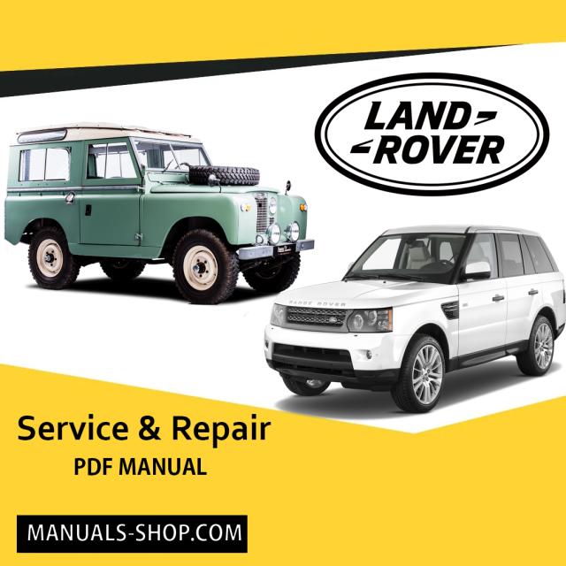 1995 Land Rover DISCOVERY I All Models Service and Repair MA