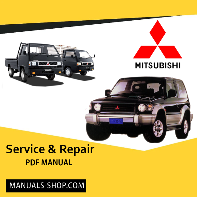 Mitsubishi Verada 1991-1996 Workshop Service Manual