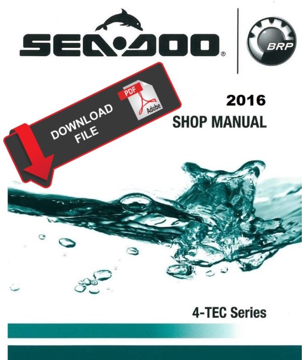 Sea-Doo 2016 Wake Pro 215 Service Manual