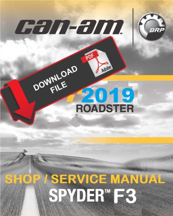 Can-Am 2019 Spyder F3-S Service Manual