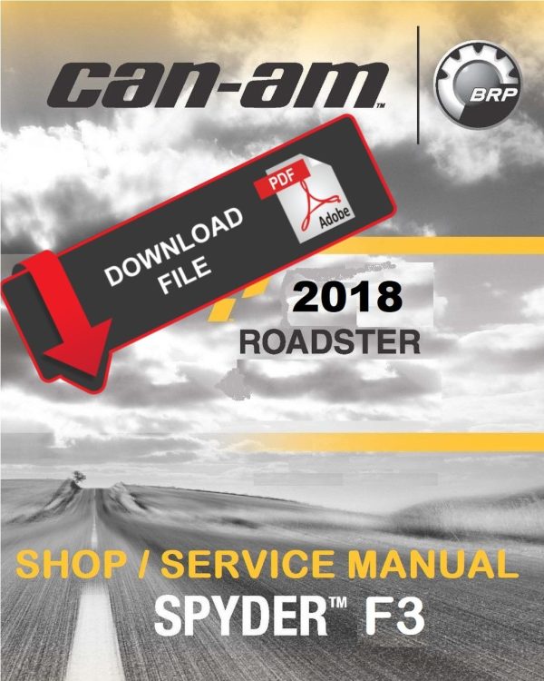 Can-Am 2018 Spyder F3-T Service Manual