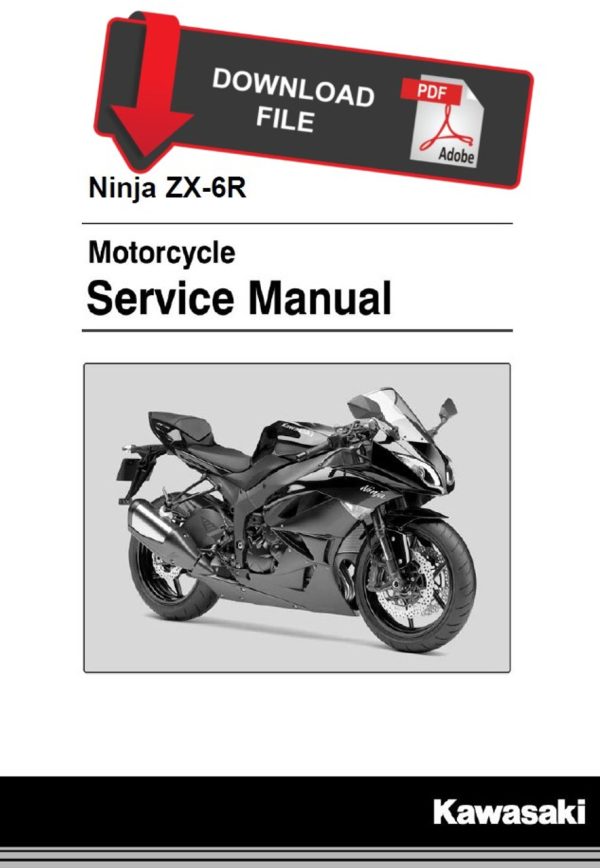 Kawasaki 2015 Ninja ZX-6R Service Manual