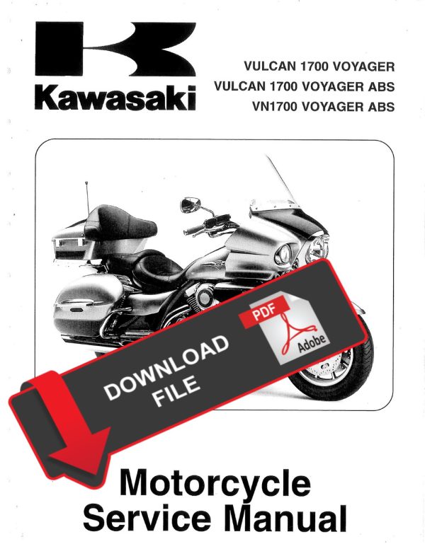 Kawasaki 2012 VN1700 Voyager ABS Service Manual