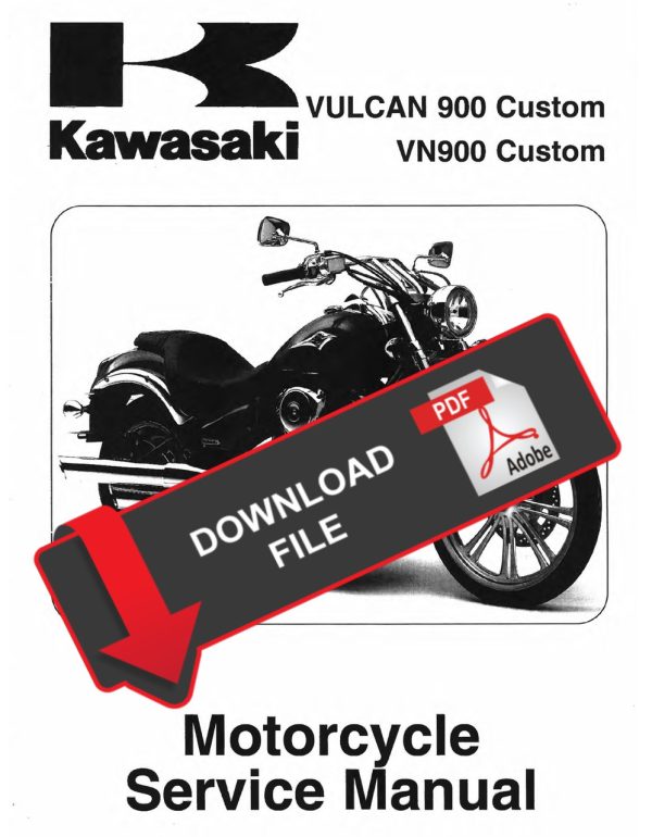 Kawasaki 2013 VN 900 Custom Service Manual