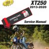Yamaha 2017 XT250 Service Manual