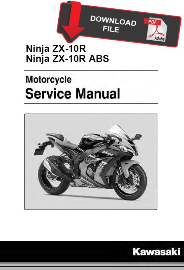 Kawasaki 2017 Ninja ZX-10R ABS Service Manual