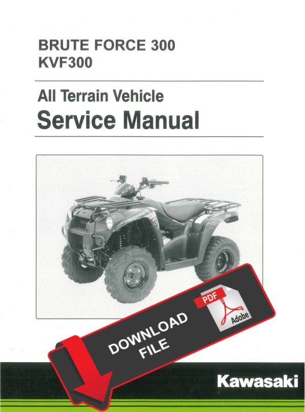 Kawasaki 2015 Brute Force 300 Service Manual