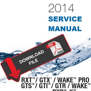 Sea-Doo 2014 GTX Limited iS 260 Service Manual