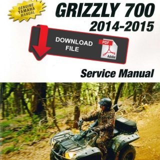 Yamaha 2014 Grizzly 700 4WD SE EPS Service Manual