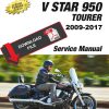 Yamaha 2017 XVS950 Service Manual