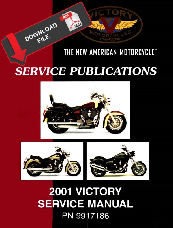 Victory 2001 V92C Standard Cruiser Service Manual