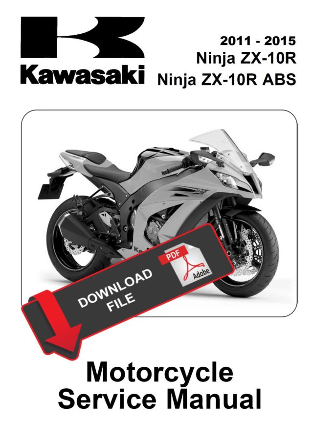 Kawasaki 2015 Ninja ZX-10R ABS Service Manual