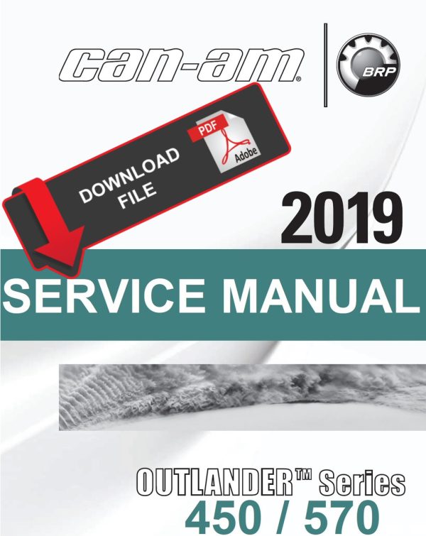 Can-Am 2019 Outlander MAX DPS 450 T3 Service Manual