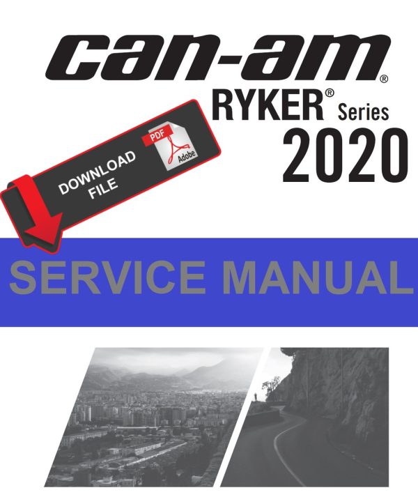 Can-Am 2020 Ryker 900 ACE Rally Edition Service Manual