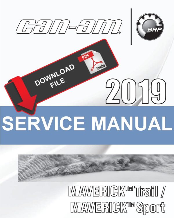 Can-Am 2019 Maverick Trail Service Manual