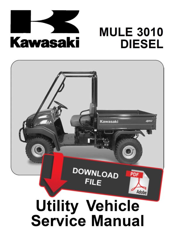 Kawasaki 2005 Mule 3010 Diesel Service Manual