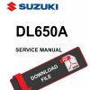 Suzuki 2015 V-Strom 650 XT Service Manual