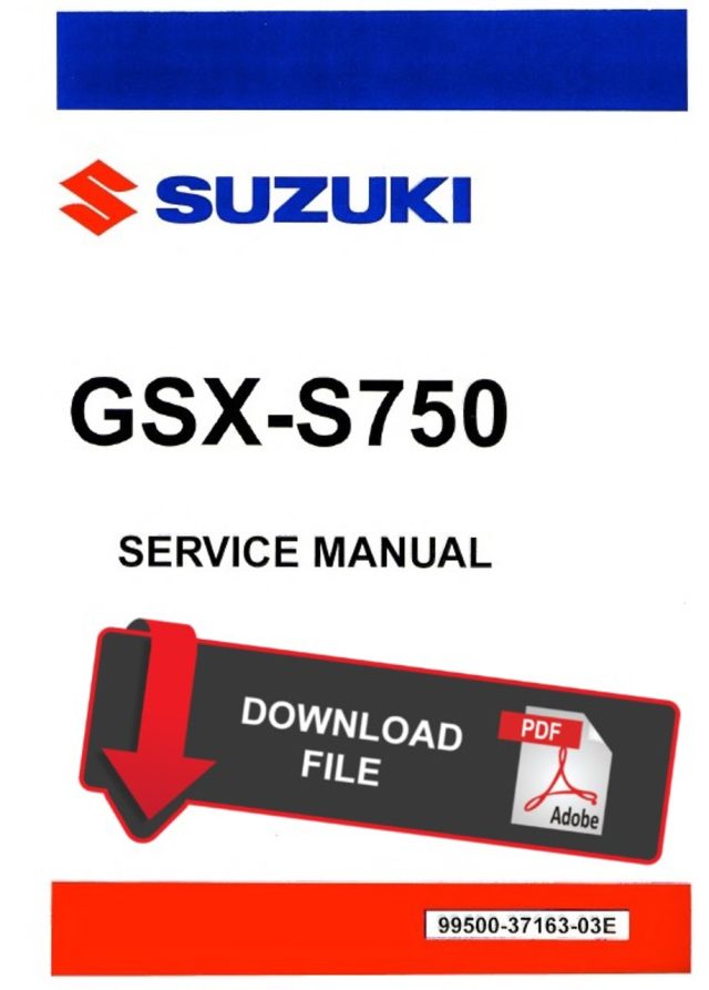 Suzuki 2015 GSX-S 750 Service Manual