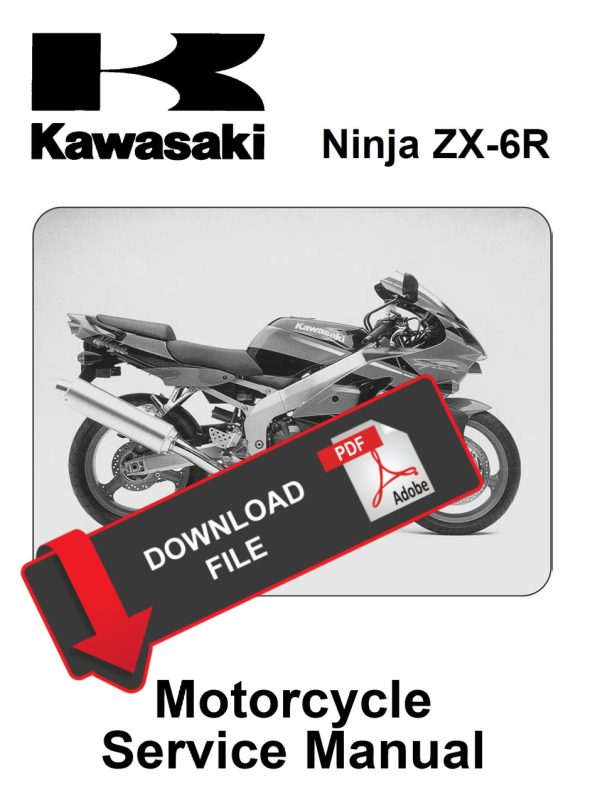 Kawasaki 2005 Ninja ZX-6R 600 Service Manual