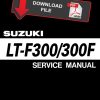 Suzuki 2001 King Quad 300 Service Manual