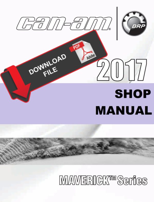 Can-Am 2017 Maverick 1000R Service Manual