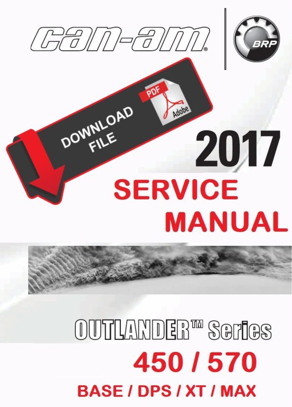 Can-Am 2017 Outlander Max 450 Service Manual