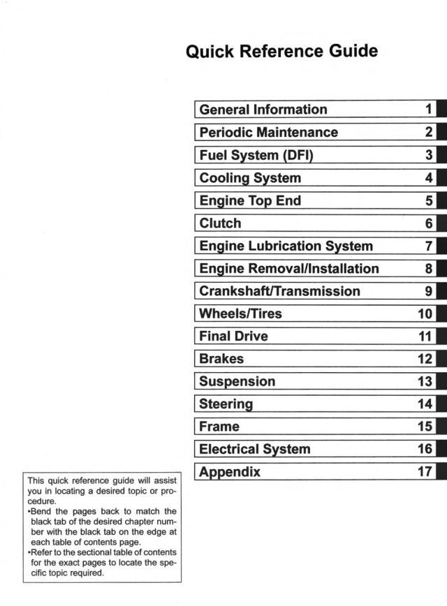 Kawasaki 2018 Versys-X 300 ABS Service Manual - Image 4