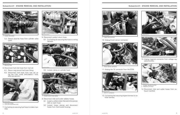 Sea-Doo 2016 Spark iBR Jetski Personal Watercraft Service Manual - Image 3