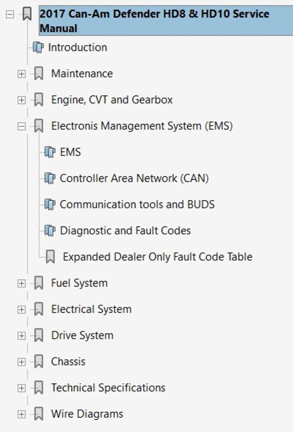 Can-Am 2017 Defender MAX HD8 XT Service Manual - Image 4