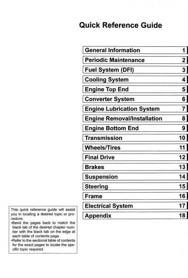 Kawasaki 2011 Mule 4010 4x4 Service Manual - Image 4