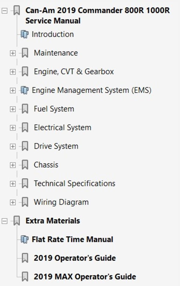 Can-Am 2019 Commander MAX DPS 1000R Service Manual - Image 4