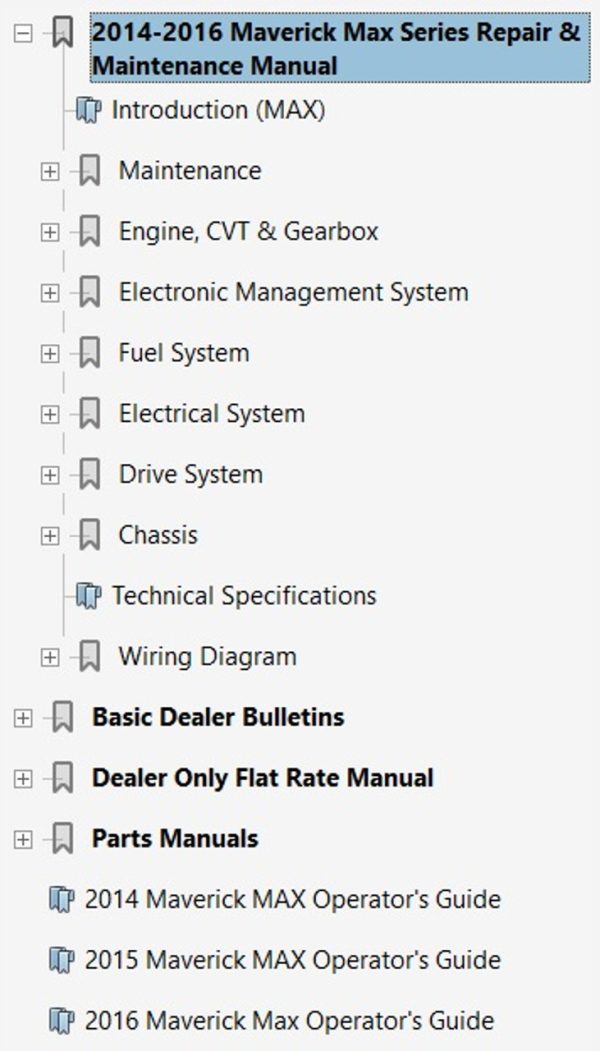 Can-Am 2014 Maverick Max 1000R Service Manual - Image 4