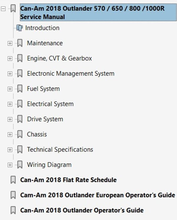 Can-Am 2018 Outlander Max 650 Service Manual - Image 4