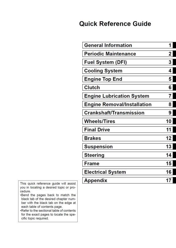 Kawasaki 2004 Vulcan 2000 Service Manual - Image 4