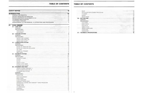 Bombardier 2006 Rotax V-810 Engine Shop Manual - Image 3
