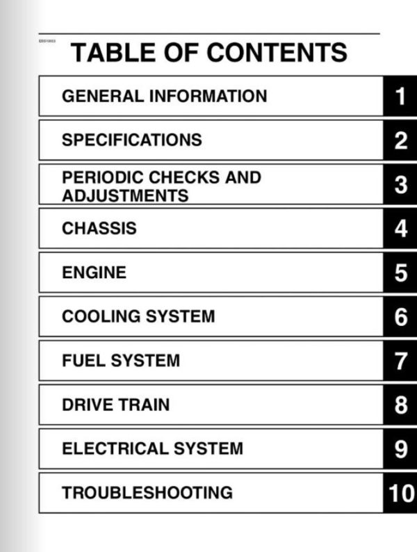 Yamaha 2017 YXZ1000R SE Service Manual - Image 4