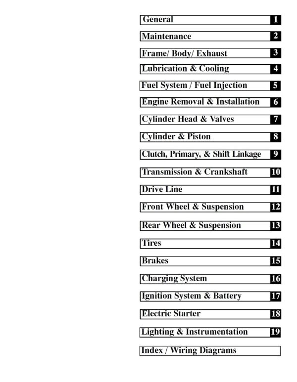 Victory 2005 Vegas Service Manual - Image 4