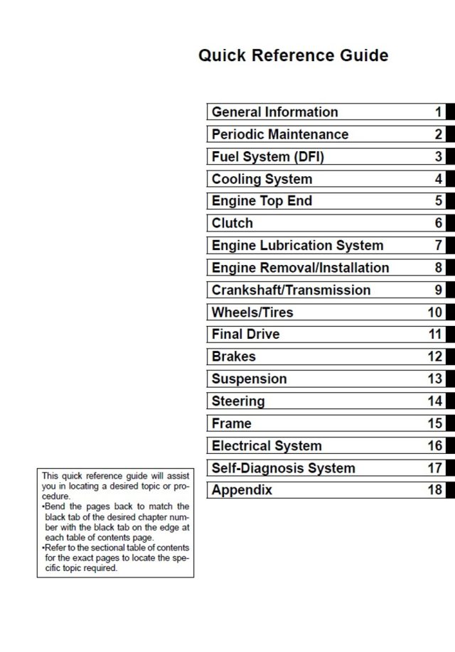 Kawasaki 2017 Ninja ZX-10R ABS Service Manual - Image 4