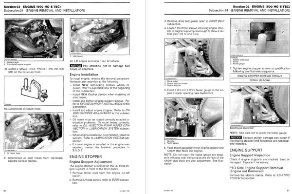 Ski-Doo 2011 Expedition SE 1200 4-TEC Service Manual - Image 2