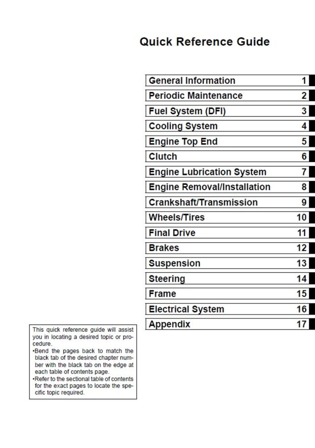 Kawasaki 2017 Vulcan S Service Manual - Image 4