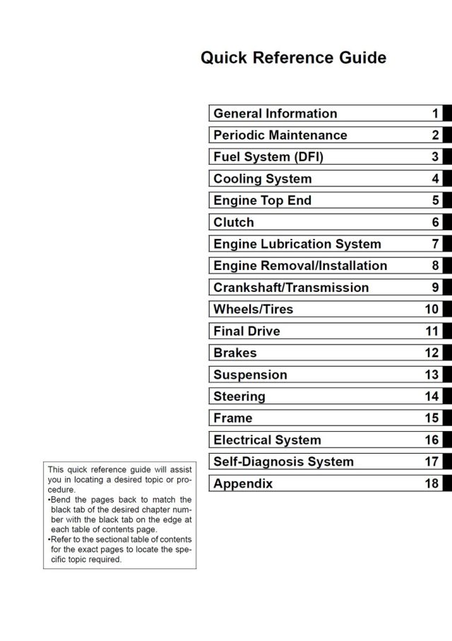 Kawasaki 2015 Ninja ZX-10R ABS Service Manual - Image 4