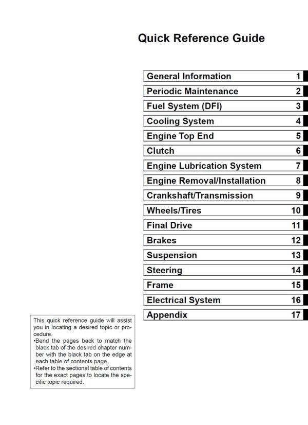 Kawasaki 2004 Ninja ZX-6RR Service Manual - Image 4