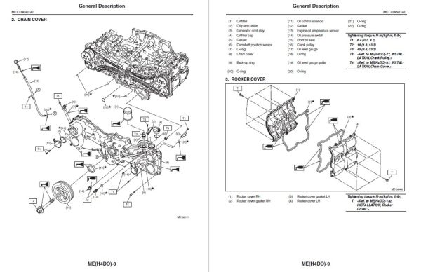 Subaru 2016 Outback 2.5i Premium Service Manual - Image 2