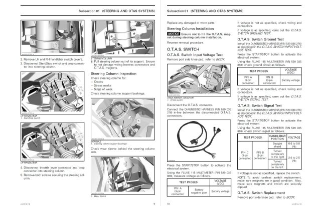 Sea-Doo 2014 Spark 2-UP iBR Convenience Service Manual - Image 2