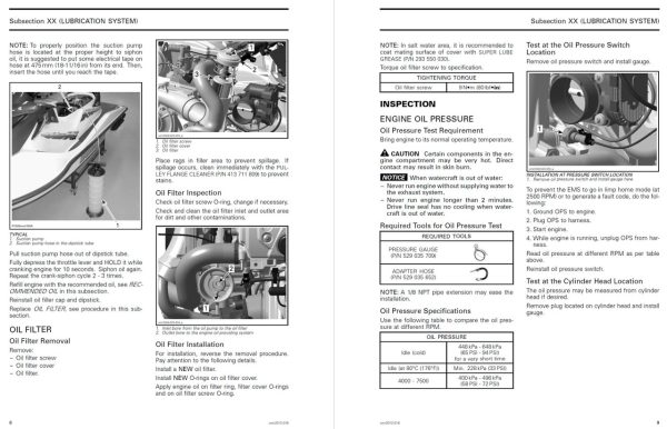 Sea-Doo 2014 4-TEC Jetski Personal Watercraft Service Manual - Image 2