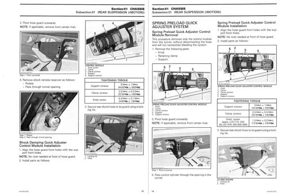 Ski-Doo 2012 MX Z TNT 1200 4-TEC Service Manual - Image 2