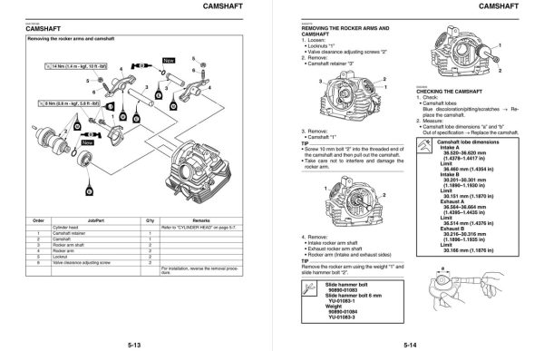 Yamaha 2017 XT250 Service Manual - Image 2